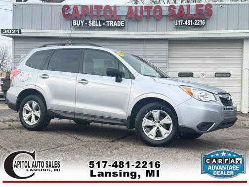 Silver 2016 Subaru Forester 2.5i