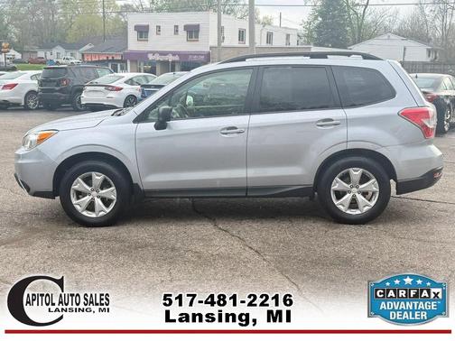 Silver 2016 Subaru Forester 2.5i