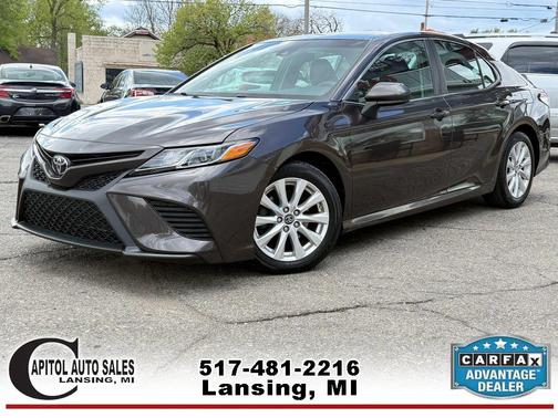 Gray 2018 Toyota Camry LE