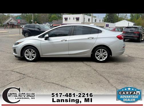 Silver 2019 Chevrolet Cruze LT