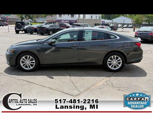 Gray 2018 Chevrolet Malibu LT