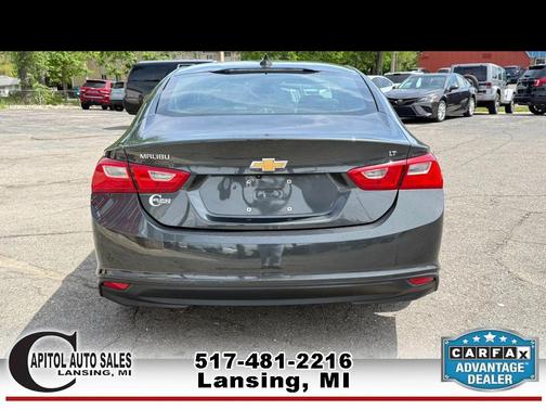 Gray 2018 Chevrolet Malibu LT