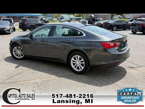 Gray 2018 Chevrolet Malibu LT
