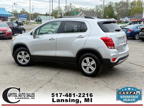 Silver 2018 Chevrolet Trax LT