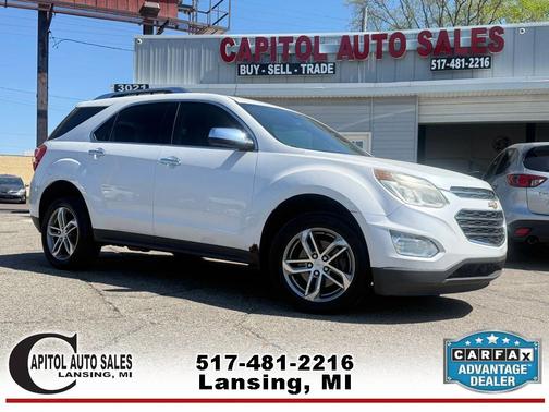 White 2016 Chevrolet Equinox LTZ