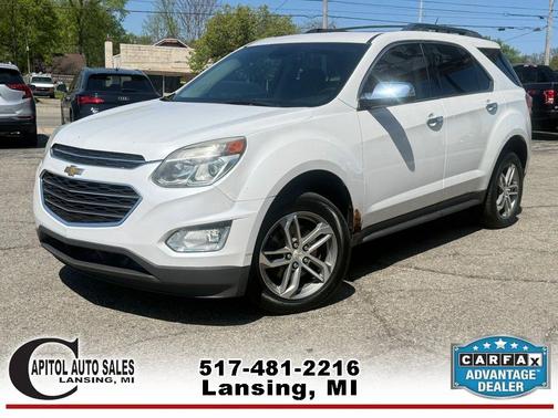 White 2016 Chevrolet Equinox LTZ