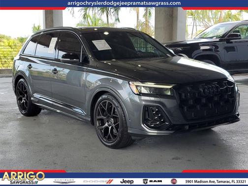 Daytona Gray Pearl Effect 2025 Audi SQ7 4.0T Premium Plus