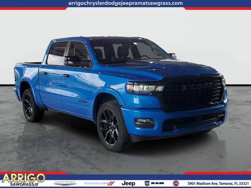 Hydro Blue Pearlcoat 2025 RAM 1500 Laramie