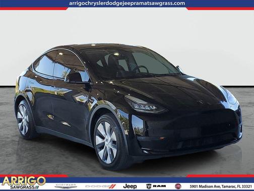 Solid Black 2020 Tesla Model Y Long Range Dual Motor All-Wheel Drive