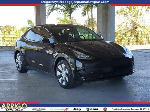 Solid Black 2020 Tesla Model Y Long Range Dual Motor All-Wheel Drive