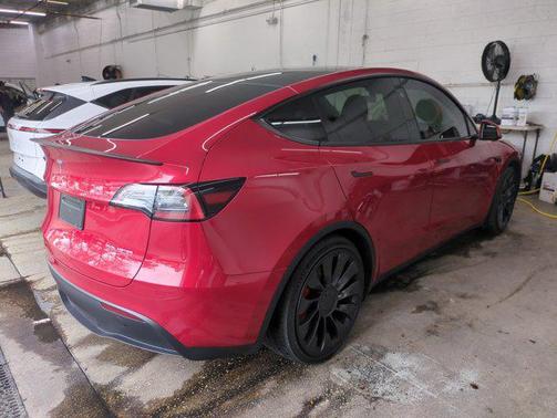 Red Multi-Coat 2023 Tesla Model Y Performance Dual Motor All-Wheel Drive