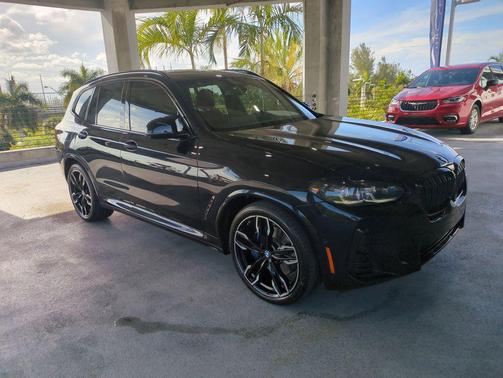 Carbon Black Metallic 2024 BMW X3 M40i