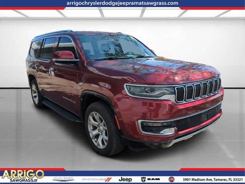 Velvet Red Pearlcoat 2022 Jeep Wagoneer Series II 4x4