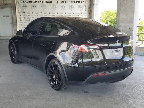 Solid Black 2021 Tesla Model Y Long Range Dual Motor All-Wheel Drive