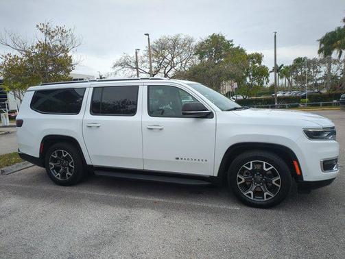 Bright White Clearcoat 2024 Jeep Wagoneer L Series III 4x4