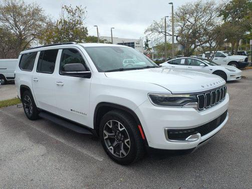 Bright White Clearcoat 2024 Jeep Wagoneer L Series III 4x4