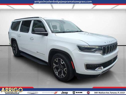 Bright White Clearcoat 2024 Jeep Wagoneer L Series III 4x4