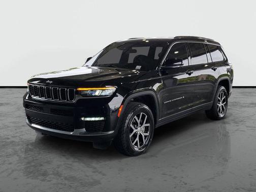 Diamond Black Crystal Pearlcoat 2024 Jeep Grand Cherokee L Limited