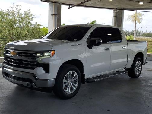 Summit White 2023 Chevrolet Silverado 1500 LTZ
