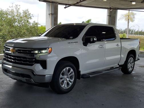 Summit White 2023 Chevrolet Silverado 1500 LTZ