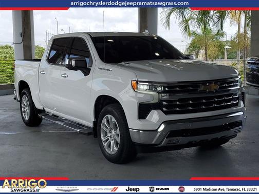 Summit White 2023 Chevrolet Silverado 1500 LTZ
