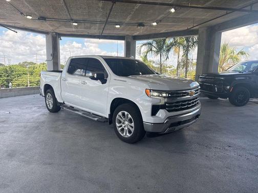 Summit White 2023 Chevrolet Silverado 1500 LTZ