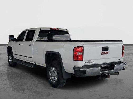 White Frost 2019 GMC Sierra 3500 SLT