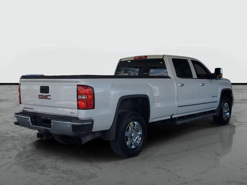 White Frost 2019 GMC Sierra 3500 SLT