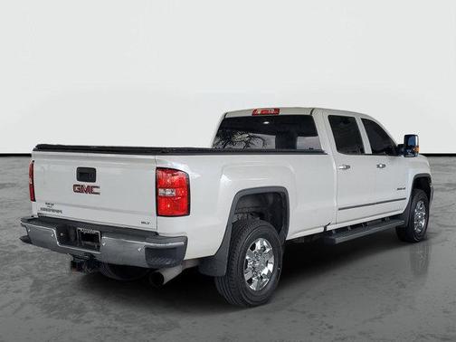White Frost 2019 GMC Sierra 3500 SLT