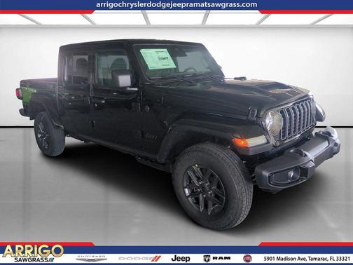 Black Clearcoat 2026 Jeep Gladiator Sport S