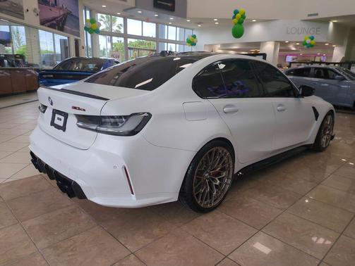 Frozen Solid White 2024 BMW M3 CS