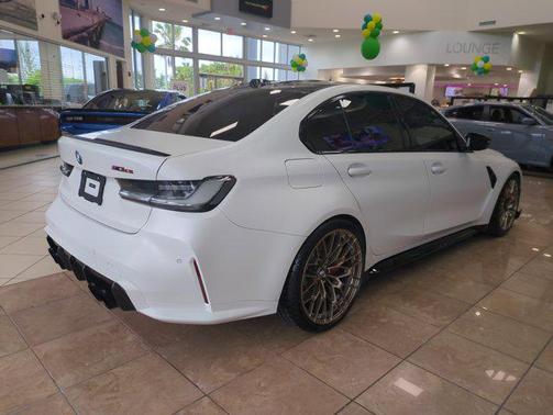 Frozen Solid White 2024 BMW M3 CS