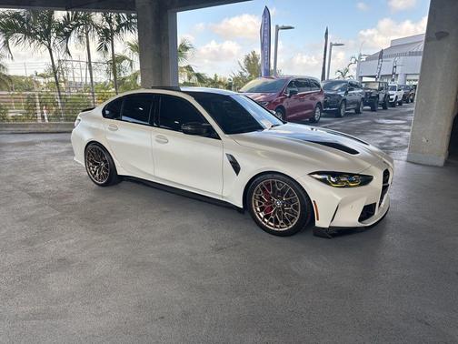 Frozen Solid White 2024 BMW M3 CS