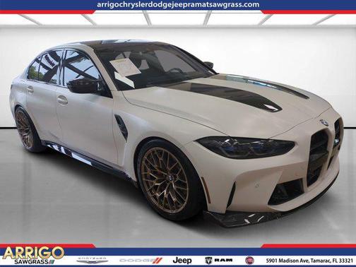 Frozen Solid White 2024 BMW M3 CS