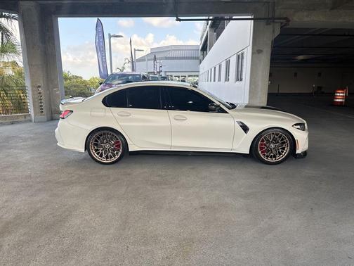 Frozen Solid White 2024 BMW M3 CS
