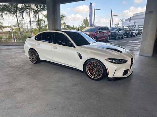 Frozen Solid White 2024 BMW M3 CS