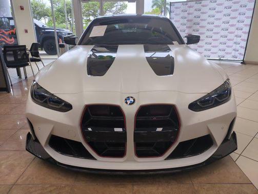 Frozen Solid White 2024 BMW M3 CS