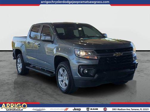 Satin Steel Metallic 2022 Chevrolet Colorado LT