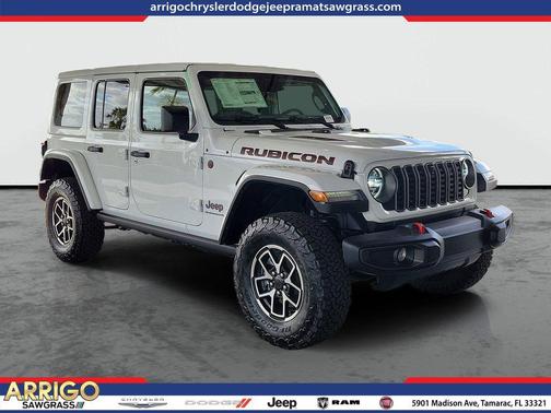 Bright White Clearcoat 2026 Jeep Wrangler Rubicon