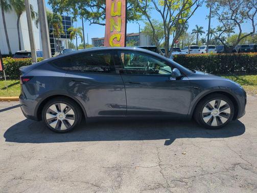 Gray 2021 Tesla Model Y Long Range Dual Motor All-Wheel Drive