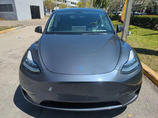 Gray 2021 Tesla Model Y Long Range Dual Motor All-Wheel Drive