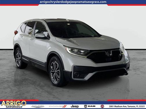 Platinum White Pearl 2020 Honda CR-V 2WD EX-L