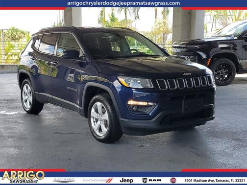 Jazz Blue Pearlcoat 2021 Jeep Compass Latitude