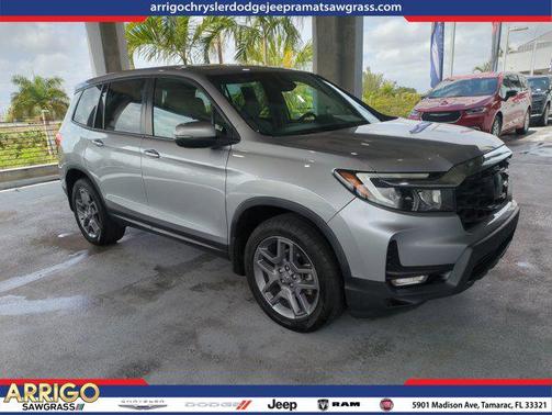 Lunar Silver Metallic 2022 Honda Passport AWD EX-L