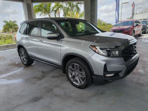 Lunar Silver Metallic 2022 Honda Passport AWD EX-L