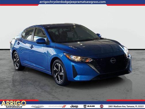 Electric Blue Metallic 2024 Nissan Sentra SV