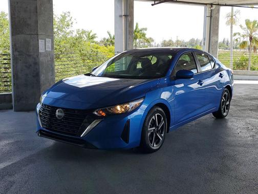 Electric Blue Metallic 2024 Nissan Sentra SV