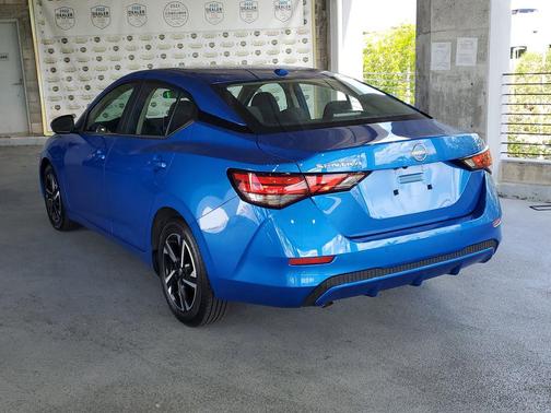 Electric Blue Metallic 2024 Nissan Sentra SV