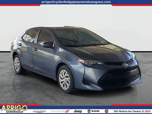Slate Metallic 2018 Toyota Corolla LE