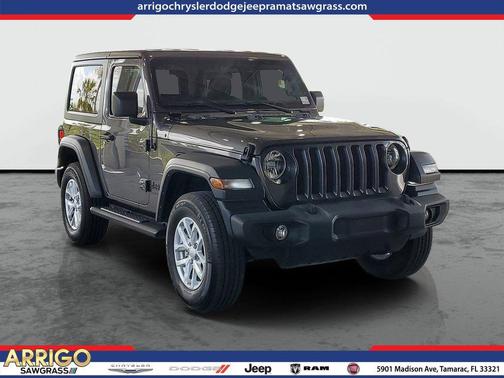 Granite Crystal Metallic Clearcoat 2023 Jeep Wrangler Sport S